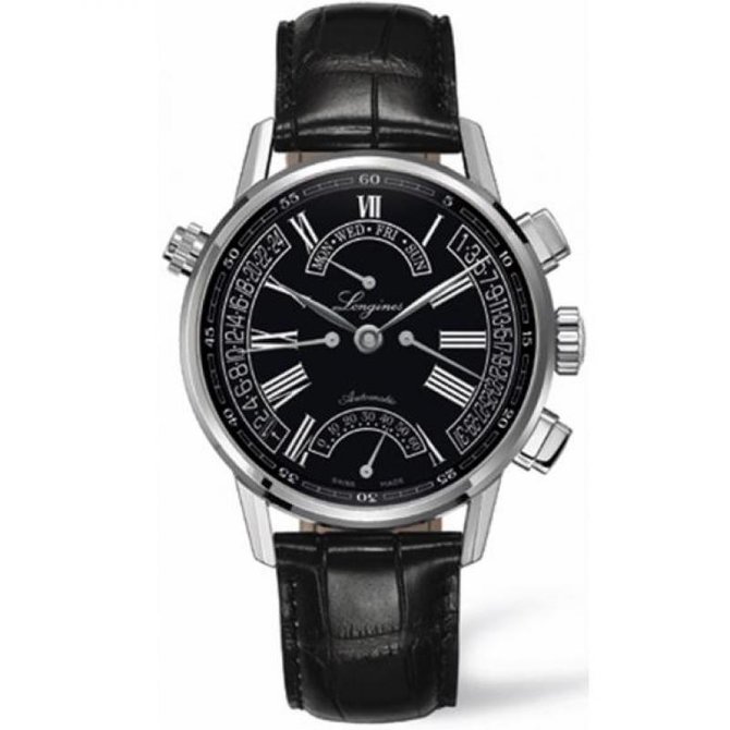 Longines L4.797.4.51.2 Heritage Heritage Collection - фото 4