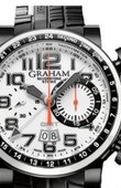 Graham Часы Graham Silverstone Stowe GMT Tracklighted White Stowe GMT Tracklighted