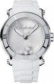 Chopard Happy Sport 288525-3002 Round 42mm 5 Diamonds
