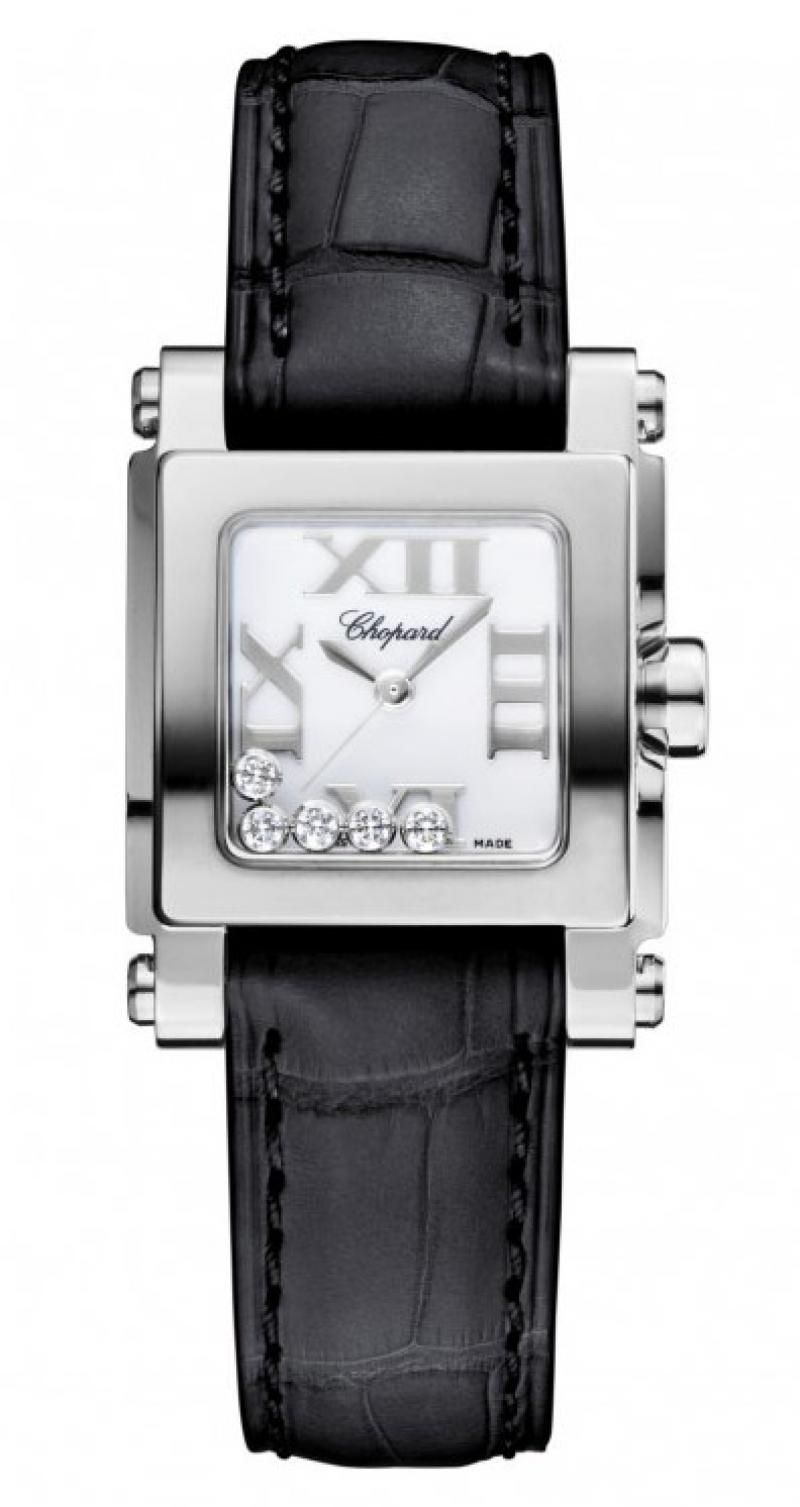 278516-3001 Chopard Square 5 Diamonds  Happy Sport