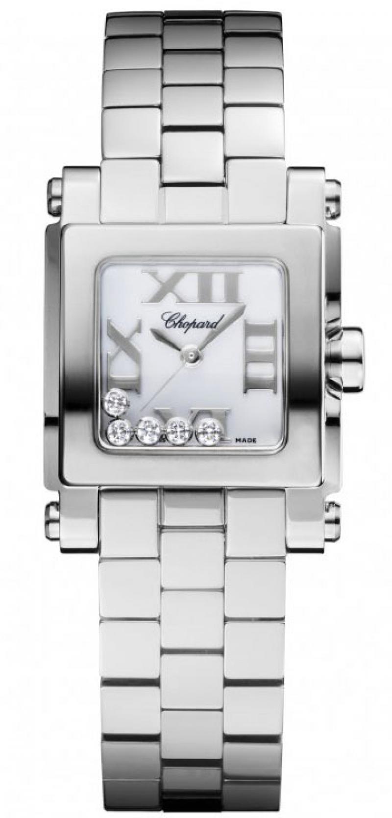 278516-3002 Chopard Square 5 Diamonds  Happy Sport