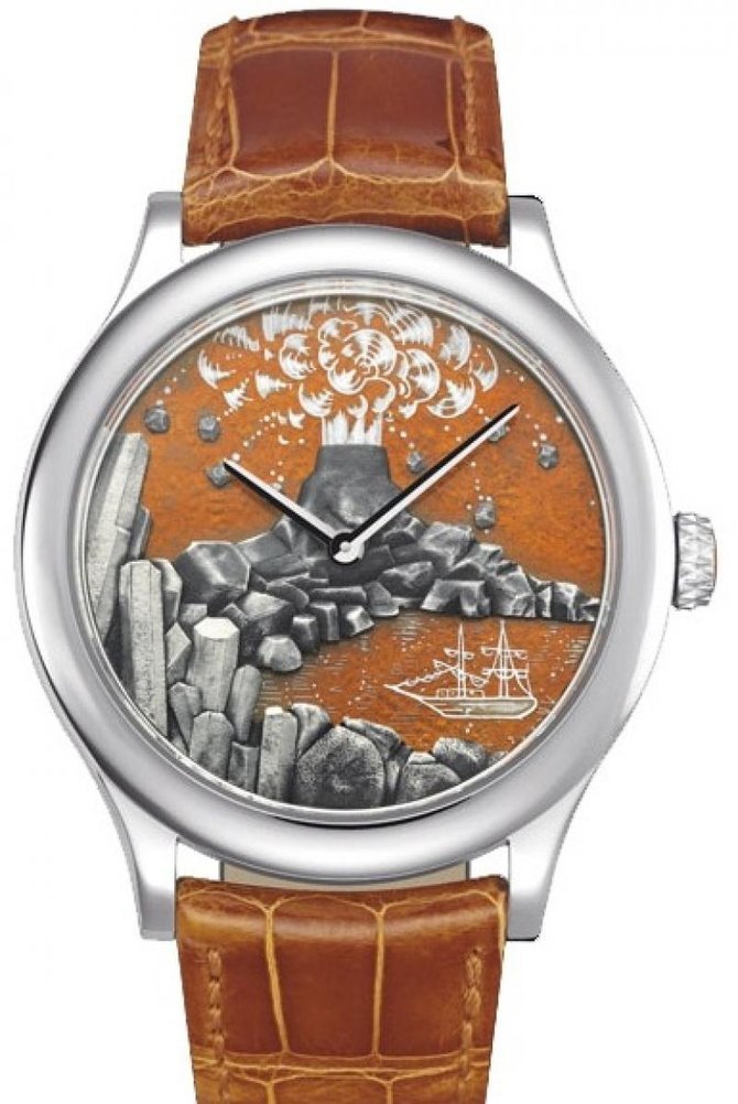 Van Cleef & Arpels A Journey to the Center of the Earth Extraordinary Dials Les Voyages Extraordinaires