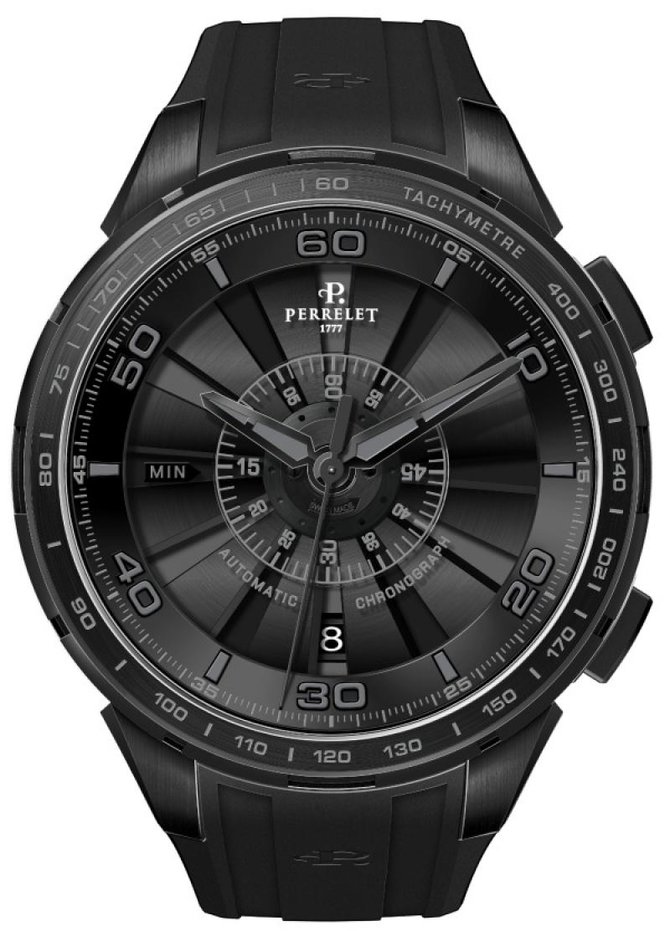 Perrelet A1079/1 Double Rotor Turbine Chrono