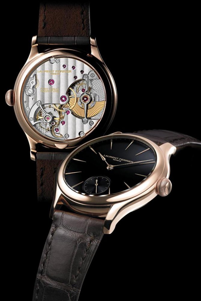 Laurent Ferrier LCF004R-black Galet Micro-Rotor RED GOLD CASE - фото 2