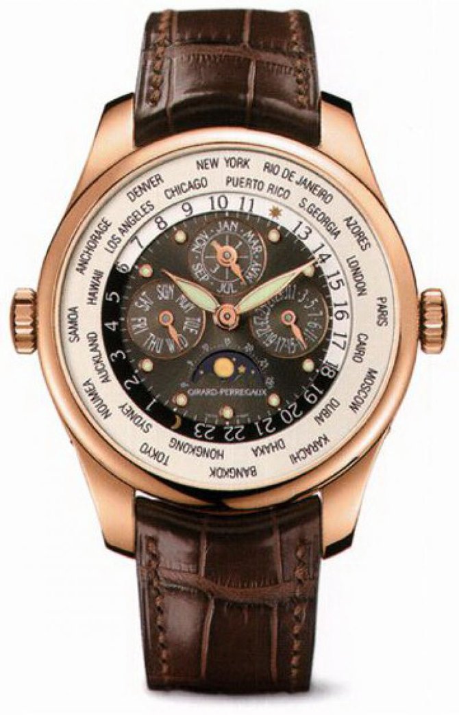 Girard Perregaux 90280-52-231-BACA Haute Horlogerie WW.TC Perpetual Calendar