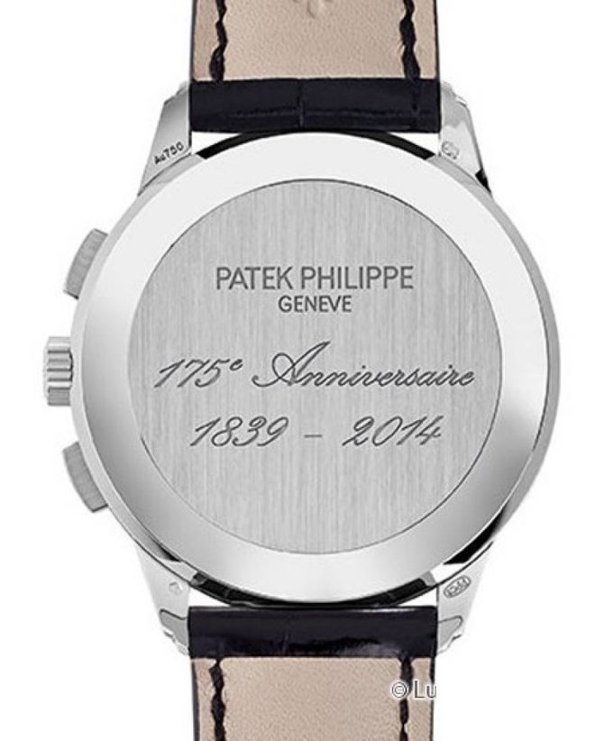 Patek Philippe 5975P-001 Complications 175th Commemorative Watches 5975 Multi-Scale Chronograph Limited Edition  - фото 3