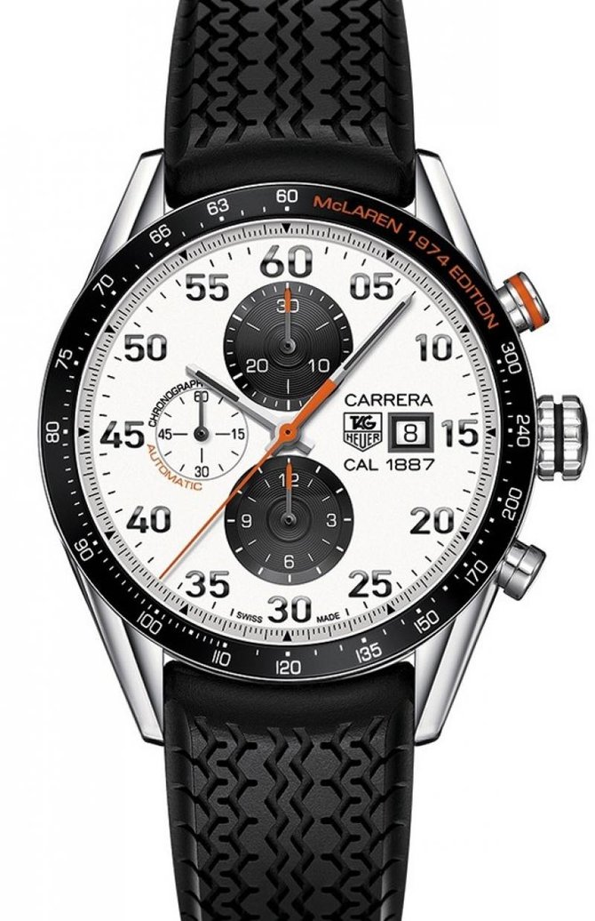 Tag Heuer CAR2A12.FT6033 Carrera McLaren 1974 Edition - фото 1