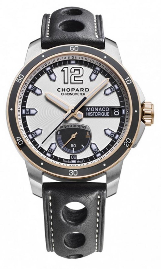 Chopard 168569-9001 Classic Racing G.P.M.H. Power Control Rose Gold Titanium Men's Watch - фото 1