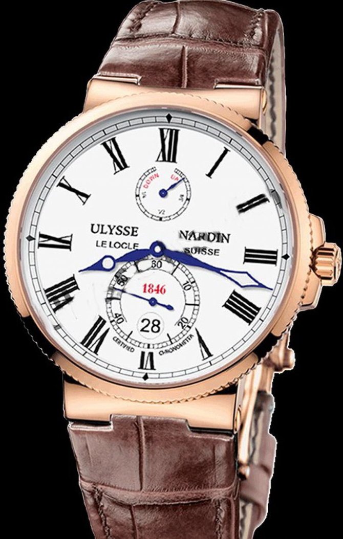 Ulysse Nardin 266-69/BQ Marine Manufacture Chronometer Boutique Exclusive Timepiece - фото 2