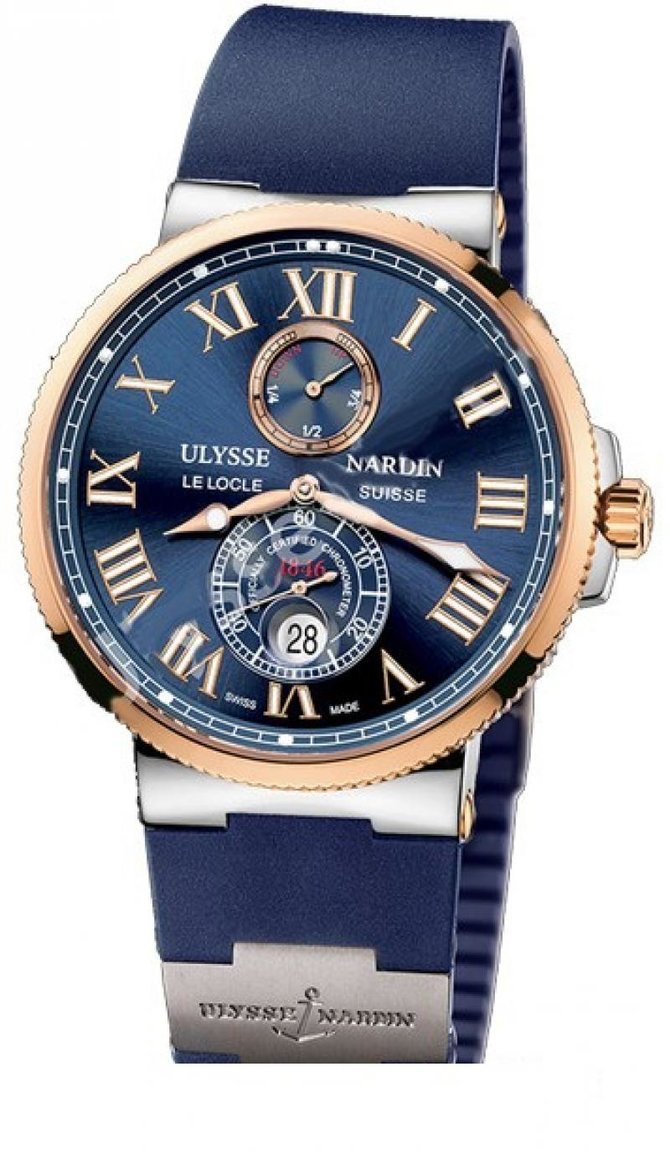 Ulysse Nardin 265-67-3T/43-BQ Marine Manufacture Chronometer Boutique Exclusive Timepiece - фото 1