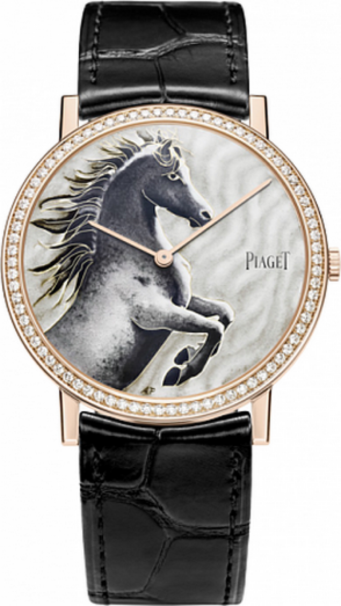 Piaget G0A38571 Altiplano 38 mm Rearing Horse