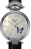 Bovet Chateau De Motiers H32WA006-SD2-LT03 White Gold Miniature Painting butterfly