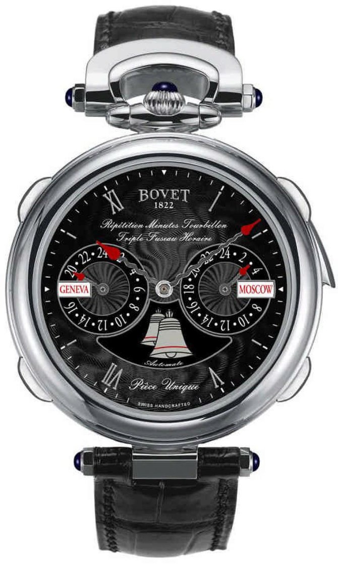 Bovet Complications-19 Fleurier Minute Repeater, Tourbillon, Triple Time Zone and Automaton