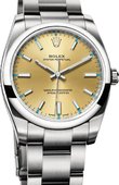 Rolex Oyster Perpetual 114200 gold 34 mm Steel