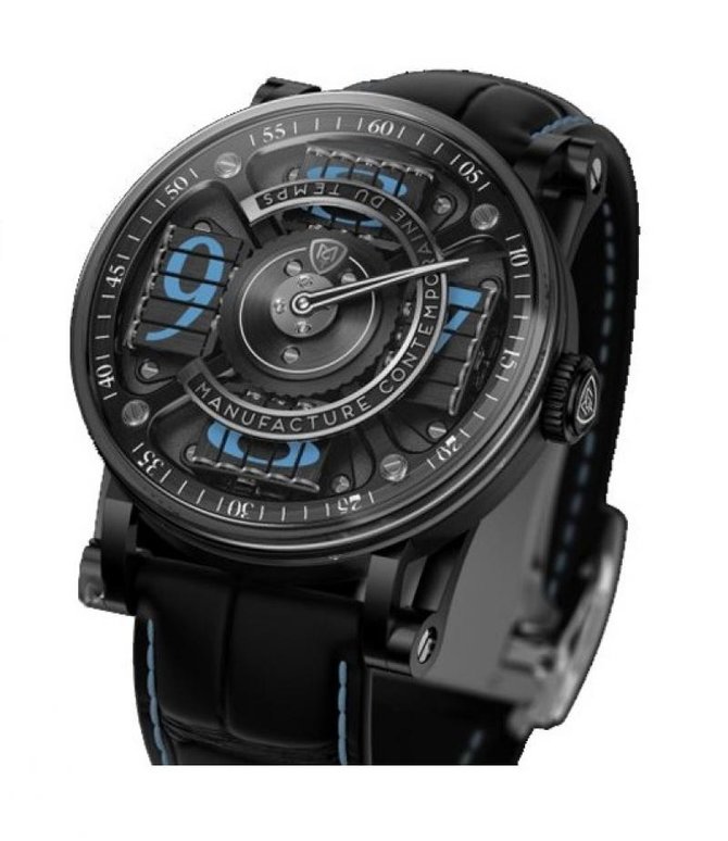 MCT RD 45 S200 AB BLUE Sequential One Two S200 Black DLC Limited Edition - фото 1