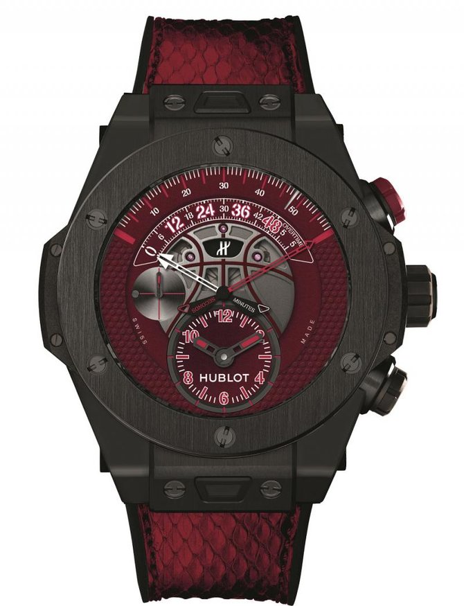 Hublot 413.CX.4723.PR.KOB15 Big Bang Unico Chronograph Retrograde Kobe “Vino” Bryant - фото 1