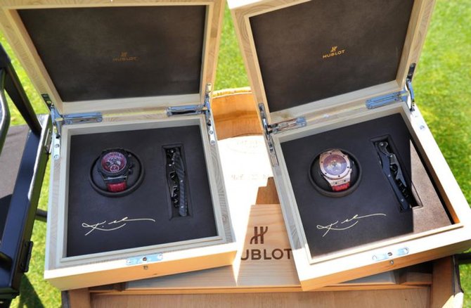 Hublot 413.CX.4723.PR.KOB15 Big Bang Unico Chronograph Retrograde Kobe “Vino” Bryant - фото 2