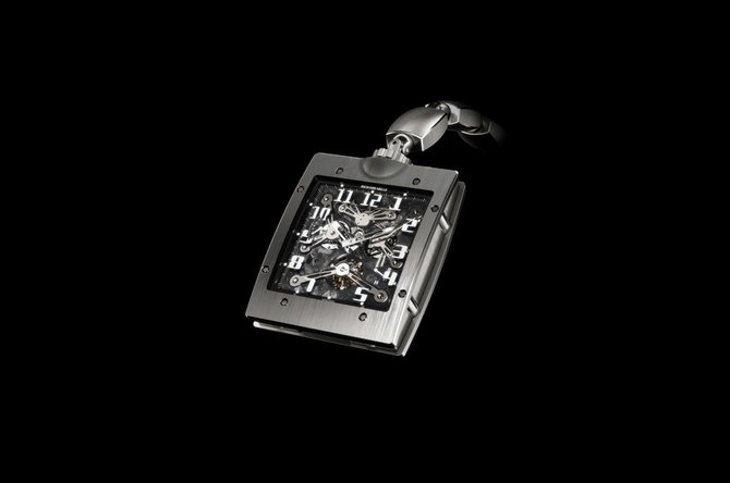 Richard Mille RM 020 Tourbillon Pocket Watch RM Titanium - фото 6