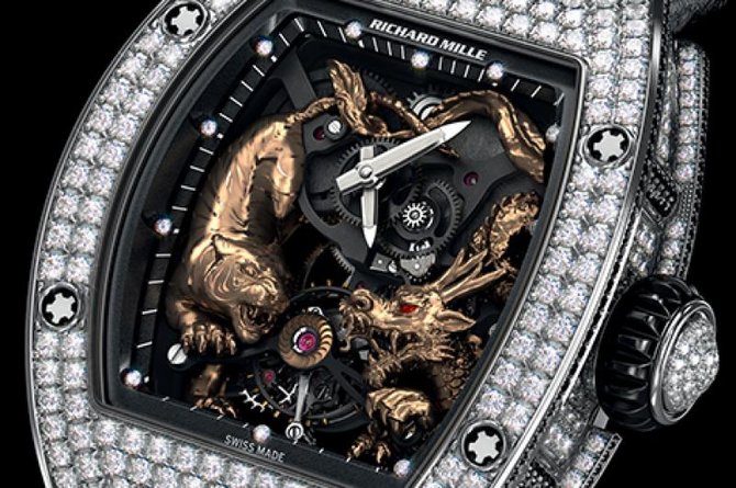 Richard Mille RM 51-01 Tourbillon Tiger And Dragon - Michelle Yeoh RM White Gold - фото 2