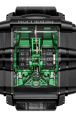 Rebellion T-1000 Black DLC Grade 5 Titanium Green T1K