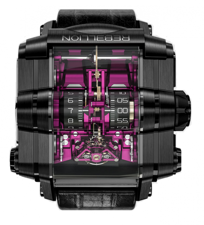 Rebellion Black DLC Grade 5 Titanium Purple T-1000 T1K - фото 1