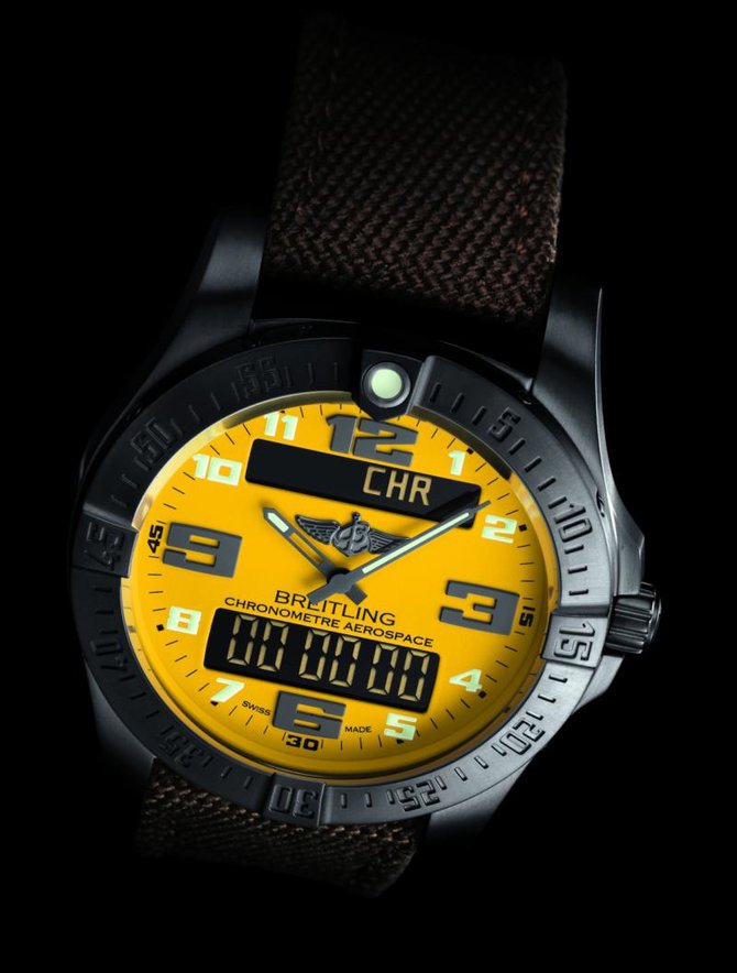 Breitling Aerospace Evo Yellow LE Professional Chronograph - фото 3