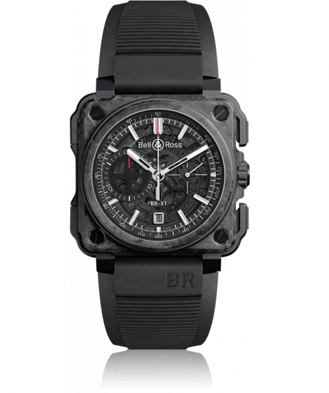 Bell & Ross BR-X1 Carbon Forge Aviation Skeleton Chronograph - фото 1