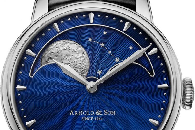 Arnold & Son 1GLAS.U02A.C122S Royal Collection HM Perpetual Moon "Midnight Blue" - фото 2