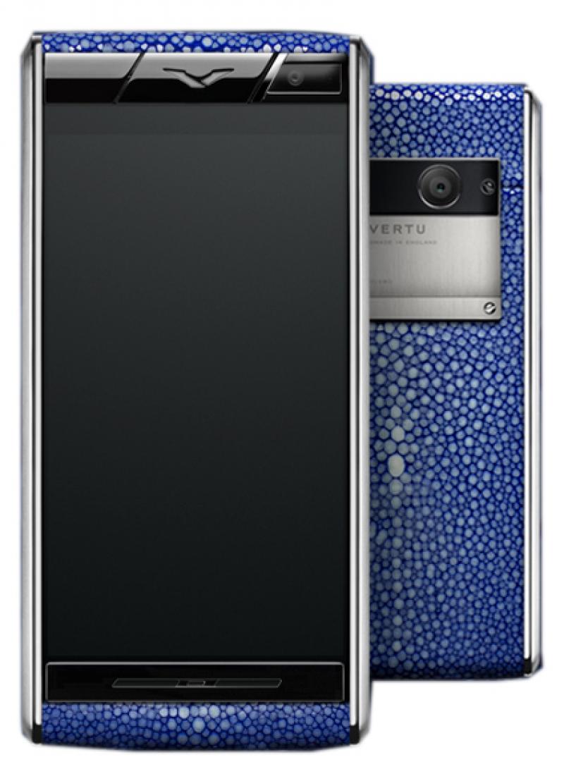 Stingray Blue Vertu Titanium Aster