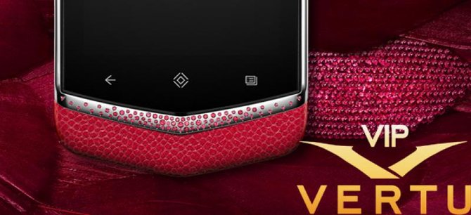 Vertu Gemstone Rose Ruby Constellation Android Titanium - фото 4