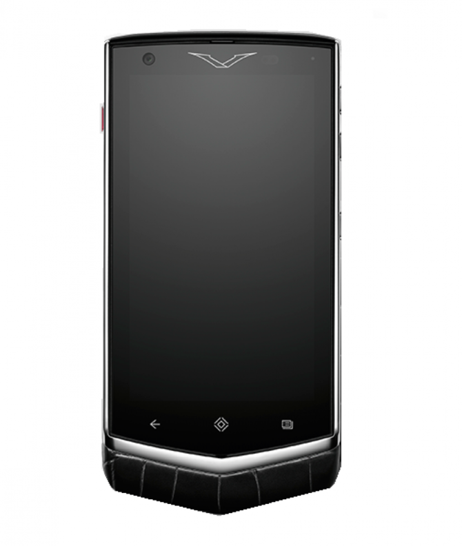 Vertu 0024J81 Constellation Android Titanium Android Black Alligator - фото 1