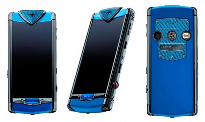 Vertu Touch Blue Constellation Limited Edition 777 - фото 2