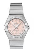 Omega Constellation Ladies 123.15.27.20.57.002 Co-Axial Automatic Date 27 mm