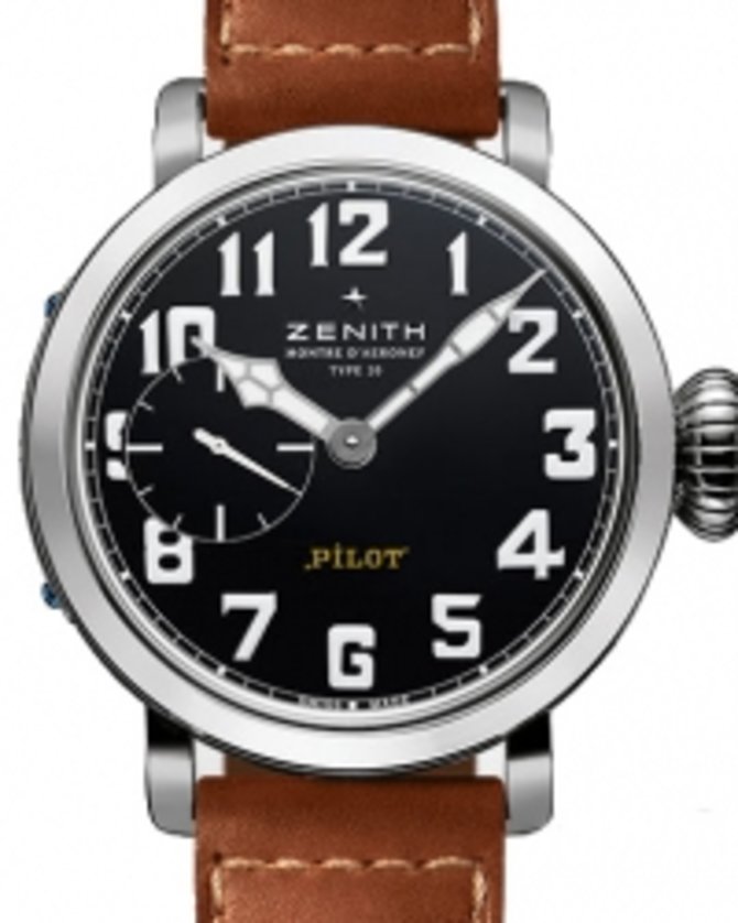Zenith 03.1930.681/21.C723 Captain Pilot Montre dAeronef Type 20 40mm 2013