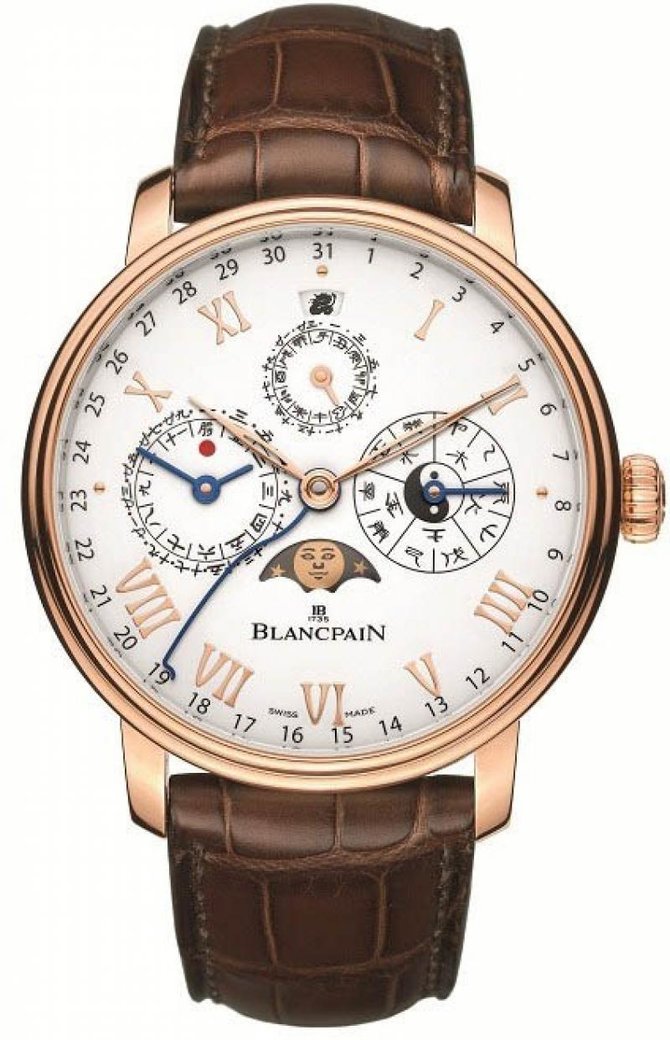 Blancpain 00888-3631-55B Villeret Calendrier Chinois Traditionnel - фото 1