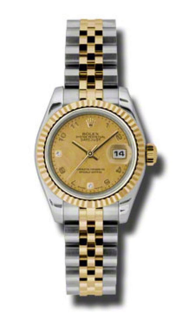 Rolex 179173 chgdmdaj Datejust Ladies 26mm Steel and Yellow Gold - фото 1