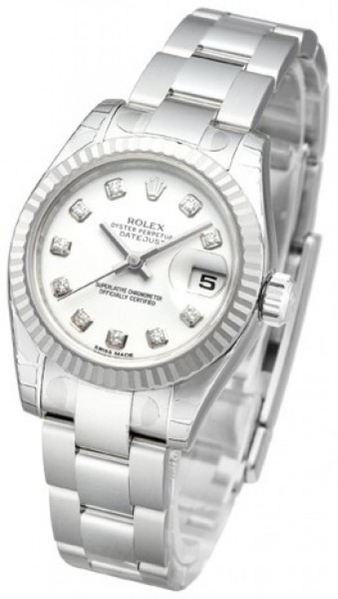 Rolex 179174 wdo Datejust Ladies 26mm Steel and White Gold - фото 2