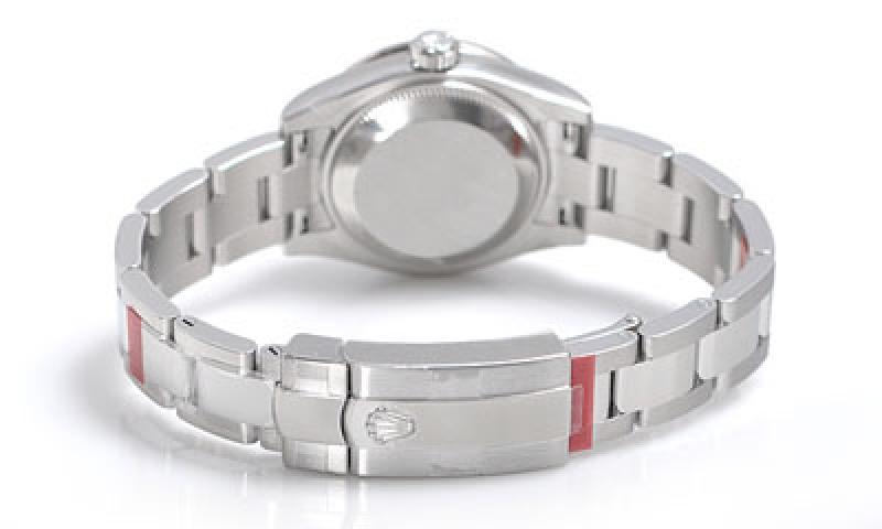 179174 sro Rolex 26mm Steel and White Gold Datejust Ladies