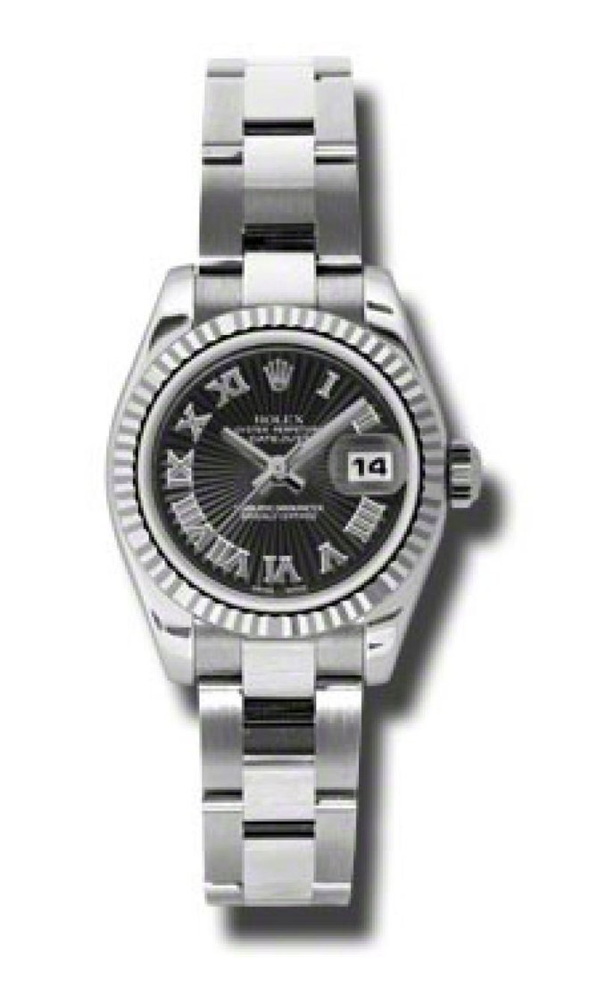 Rolex 179174 bksbro Datejust Ladies 26mm Steel and White Gold - фото 1