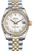 Rolex Datejust 178273 wrj 31mm Steel and Yellow Gold
