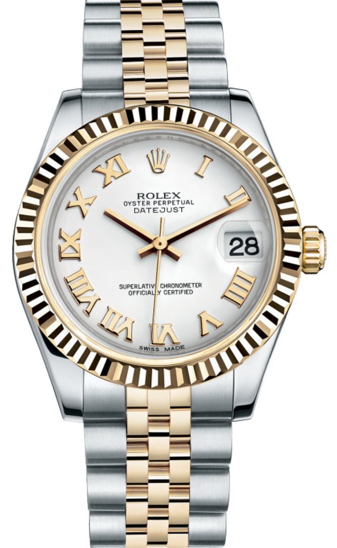 Rolex 178273 wrj Datejust 31mm Steel and Yellow Gold