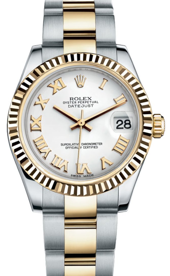 Rolex 178273 wro Datejust 31mm Steel and Yellow Gold