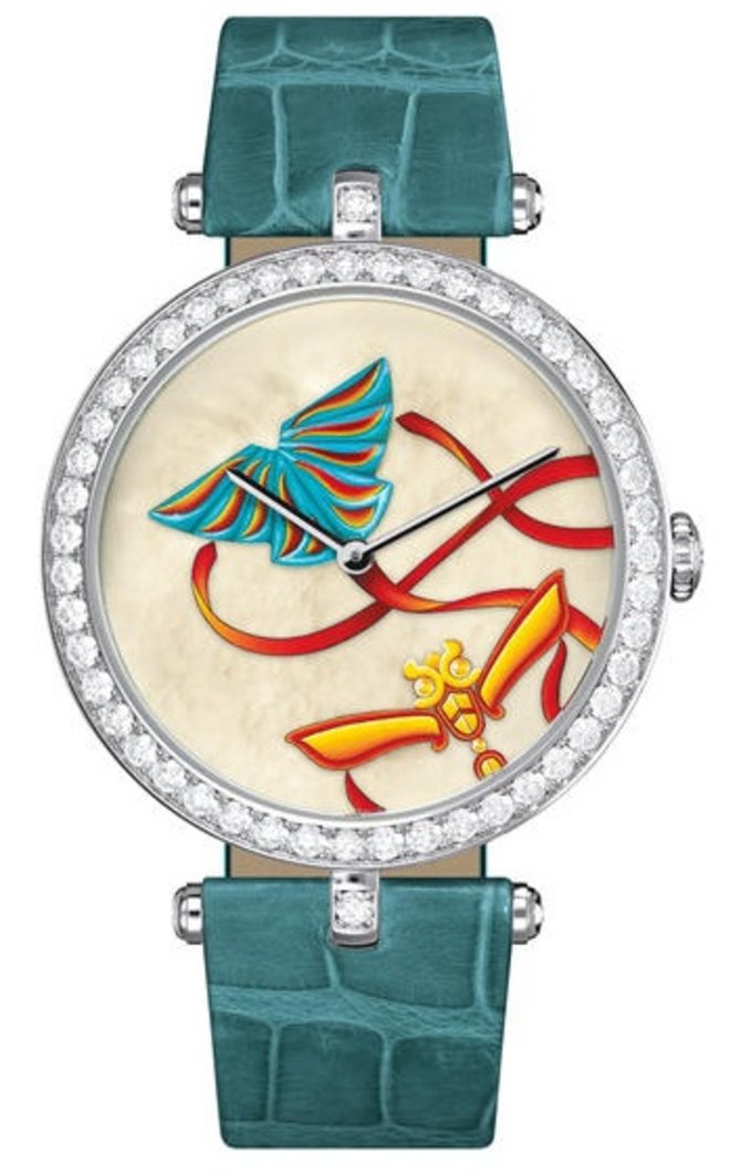 Van Cleef & Arpels Lady Arpels Cerf-Volant Carmin Extraordinary Dials Poetry of Time