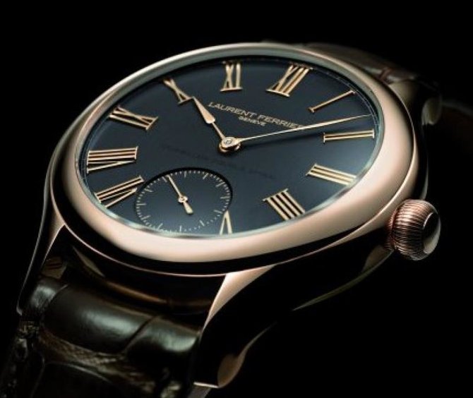 Laurent Ferrier LCF001-red gold Galet Classic black onyx dial - фото 2