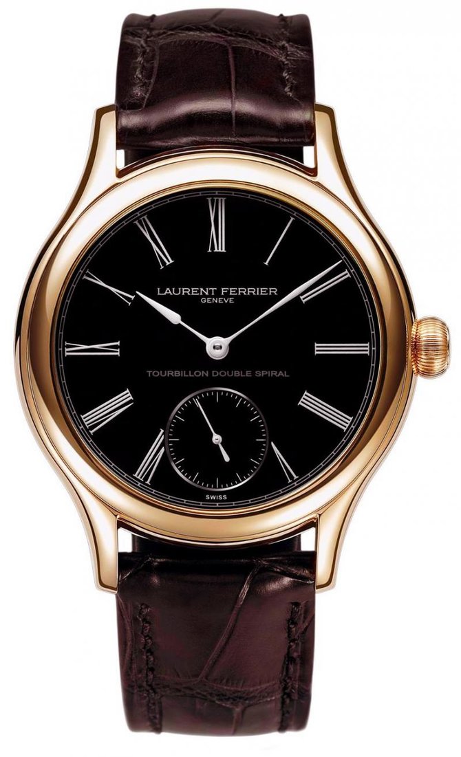 Laurent Ferrier LCF001-red gold Galet Classic black onyx dial - фото 1
