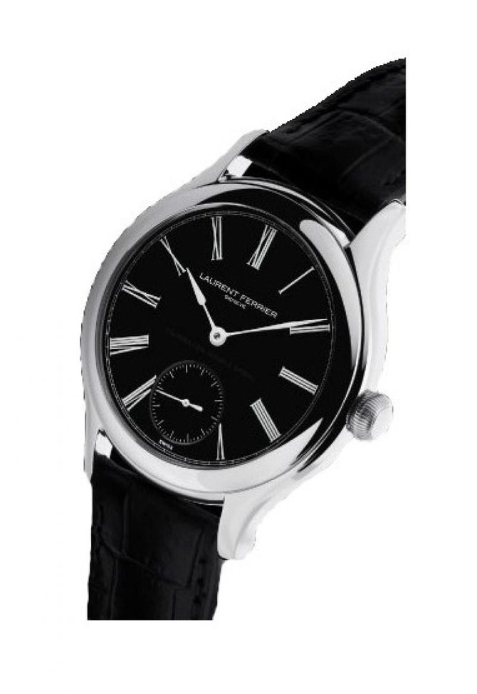 Laurent Ferrier LCF001-white Galet Classic black onyx dial