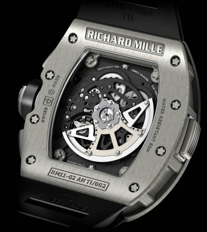 Richard Mille RM 11-02 Flyback Chronograph Dual Time Zone RM Titanium - фото 2