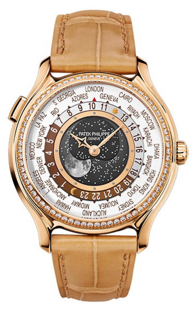 Patek Philippe 7175R-001 Complications 175th Commemorative Watches 7175 World Time Moon Limited Edition - фото 1