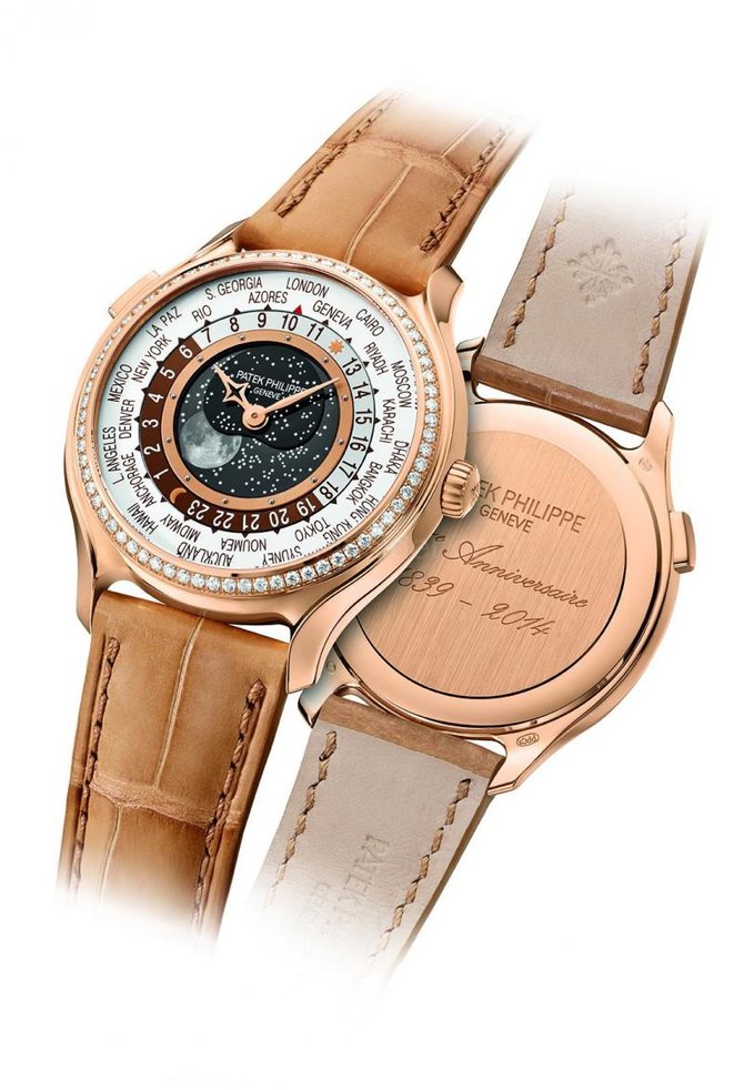 Patek Philippe 7175R-001 Complications 175th Commemorative Watches 7175 World Time Moon Limited Edition - фото 4