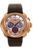 Franc Vila Complication FVa8Ch Pink Gold Aligator Strap Chronograph Grand Dateur Haute Horlogerie